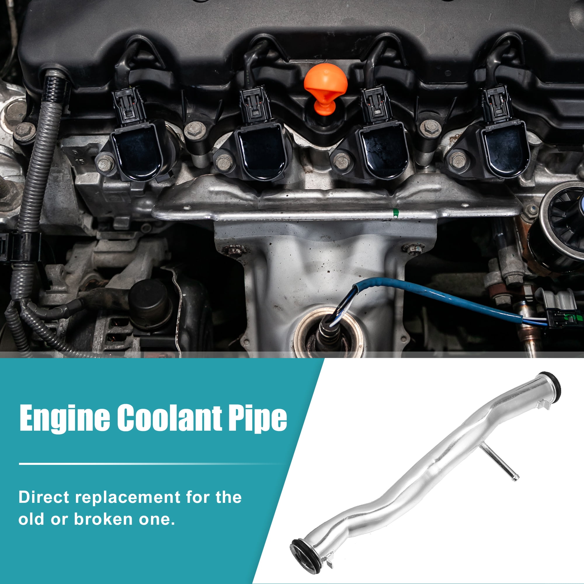 Unique Bargains Water Pump Connecting Pipe for Honda Civic and CR-V