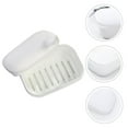 thumbnail image 4 of Yuangui Leakproof Soap Dish Holder with Drain Tray, Bathroom Sponge Container, Shower Lid, Portable Travel Accessory Box, 4 of 11