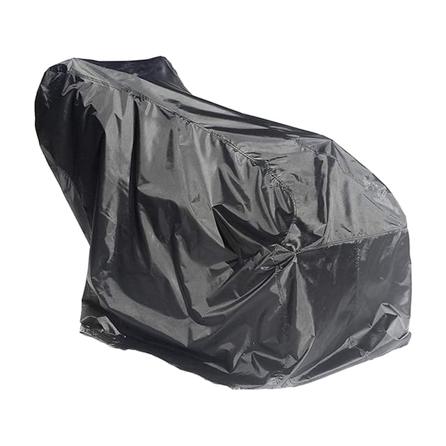 relayinert Black Snowblower Cover Strong And Durable Oxford Cloth For Protection Snow Blower Protective Cover