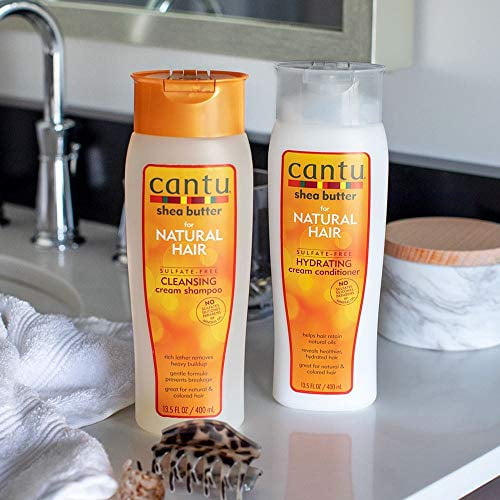 Cantu Sulfate Free Cleansing Cream Shampoo, 355ml