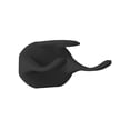 thumbnail image 2 of Gancho de sombrero para organizador de sombreros de pared multifuncional, sin taladro, bufanda, sombrero, perchas para sombreros, bolsa resistente, ro Negro, 2 of 8