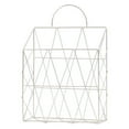 thumbnail image 1 of CIMAXIC Porte-Revues en Fer Blanc pour Montage Mural avec Construction en Acier Durable et Finition Résistante à la Rouille 12.5 Pouces de Large, 10.04"X3.94"X14.96 Pouces, 1 of 4