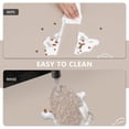 thumbnail image 5 of Dog Food Mat, Absorbent Dog Mat for Food and Water Bowls, Quick Dry Easy Clean Rubber Pet Food Mat, Non Slip Cat Feeding Mat for Floors Waterproof, Dog Placemat for Sloppy Drinkers, 12x20 in, 5 of 6