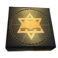 thumbnail image 3 of Blue Star of David Secret Jewelry Keepsake Box Judaica Polish Handmade Jewelry Box, 3 of 5