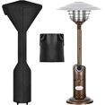 thumbnail image 1 of Housses Imperméables pour Chauffage de Patio Extérieur avec Fermeture Éclair et Sac de Rangement, Housse de Chauffage Robuste au Propane Antipoussière, Résistante aux UV et Coupe-Vent pour Chauffage sur Pied, 1 Paquet-95hx34dx19b Pouces Noir, 1 of 7