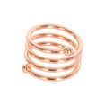 thumbnail image 2 of Wosthever Servilleta de moda para restaurante de Hotel en casa, anillo de Metal para banquete, decoración de de comedor, servilletas portátiles, Mostrada Oro rosa Wosthever  HA084247-02, 2 of 6
