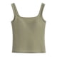 thumbnail image 4 of Pijama de manga corta para mujer, transpirable y de verano, con tirantes, sin mangas. Blusa de poliéster para mujer., 4 of 5
