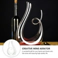 thumbnail image 3 of EeaseCA 1pc Household Red Wine Decanter Glass Wine Dispenser (Transparent Color), 3 of 7