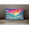 thumbnail image 2 of Carolines Treasures DAC1427PW1216 16 x 12 in. Unisex Daisies in Color Fabric Decorative Pillow, 2 of 4