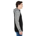 thumbnail image 4 of J America Adult Colorblock Cosmic Pullover Hood - JA8612, 4 of 4