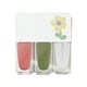 thumbnail image 1 of Esmalte de uñas de tres colores, sin horneado, secado rápido, set duradero, desprendible, a base de agua, manicura, 1 ml, 1 of 3