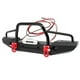 thumbnail image 3 of Piezas de la actualización del coche RC del parachoques trasero delantero para SCX10 90046 90047 axial, 3 of 9