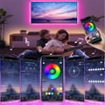 thumbnail image 4 of Bdday RGB Led Strip Lights 16.4ft 5V USB Powered Color Changing Light Strip with Remote 30mins Timing Off Moods Lighting, 4 of 9
