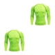 thumbnail image 3 of Minnieouse Men Thermal Underwear Sport Tights Running Tops Sleeve Long Clothes Sportswear for Motorcycle Fitness Bodybuilding Type1 NO1, 3 of 6