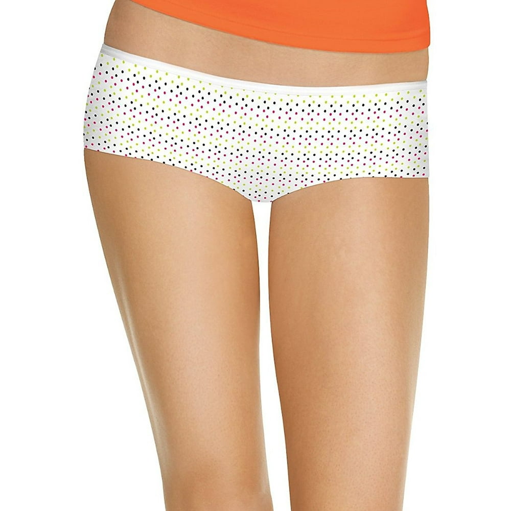 Hanes WOMEN'S (GIRL SHORTS STYLE) PANTIES SIZE 8 (4244) 100 COTTON