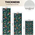 thumbnail image 4 of Green Christmas Dinosaur and Snowman Pattern Kitchen Rugs Sets Of 3,Kitchen Runner Rugs Non Skid Washable,Decorative Kitchen Floor Mats for Kitchen,Sink,Laundry,17"x30"+ 17"x47" + 17"x59", 4 of 6