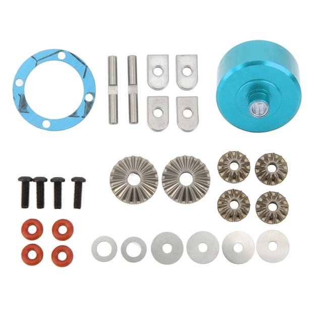 Conjunto de diferencial, Conjunto de diferencial Conjunto de diferencial de aleación de aluminio frontal en espiral Piezas de vehículo controladas por aplicación remota Integración perfecta