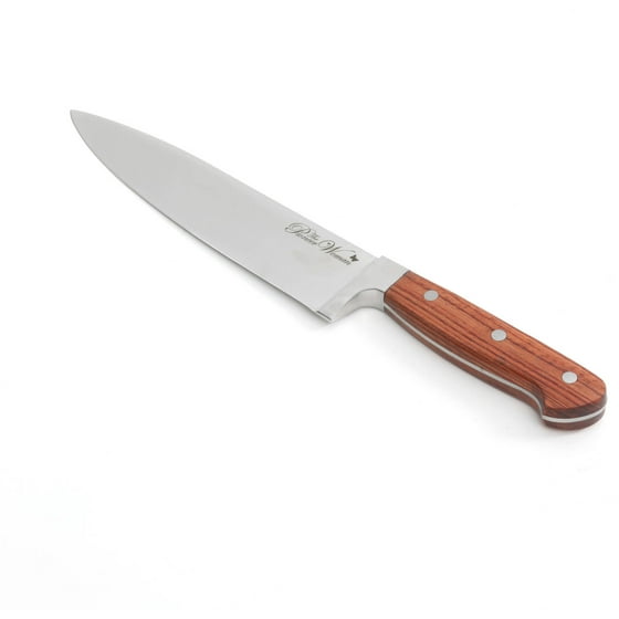 The Pioneer Woman Rosewood Handle Chef Knife - Walmart.com