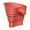 Red, variant on Flour Funnel for Mixer, Easy Pour No-Mess Attachment, Anti- Accessory, Fits Tilt-Head 5 Qt (KSM150), Dishwasher-Safe Baking Tool