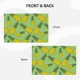 thumbnail image 3 of Placemats Set Of 4 / 6, Cute Pineapple Green Stripe Placemats For Dining Table Indoor/Outdoors Heat Resistant Washable Placemats 18" X 12", 3 of 8