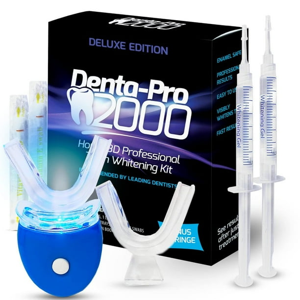 At Home Deluxe 3D Teeth Whitening Premium Kit By DentaPro2000 If you