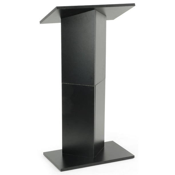 Portable Lectern, Lightweight Column Podium with Folding Design for