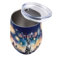 thumbnail image 3 of Happy New Year with Great Dane Fireworks Holiday Xmas Winter 2025 12oz Stainless Steel Wine Tumbler Insulated Cup with Lid Danes Dog Lover Gifts - 00025, 3 of 5