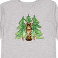 thumbnail image 4 of Inktastic Alaska Moose and Trees Boys or Girls Long Sleeve Toddler T-Shirt, 4 of 5