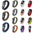 thumbnail image 1 of TFixol Paracord Pulseras al aire libre Camuflaje Multifuncional Supervivencia Emergencia 5 en 1 Pulseras para, 1 of 7
