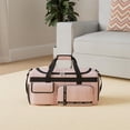 thumbnail image 2 of Bolsa de viaje MAXTOP, bolsa de gimnasio para mujer, rosa con compartimento para zapatos, 2 of 8