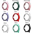 thumbnail image 4 of ALMNVO Compatible for Samsung Galaxy Watch Case Active 2 44mm 40mm with Built-in Tempered Glass Screen Protector, Ultra Thin Matte Hard PC Protective Cover for Active 2 Watch Case 40mm 44mm, 4 of 6