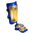 thumbnail image 2 of ESPINILLERA BROCHE,  PROTECTOR DE BATEO  BEISBOL, ADULTO ,  DORADO/AZUL REY, FELTER, 2 of 8
