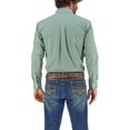 thumbnail image 4 of Camisa Vaquera Wrangler Hombre Manga Larga 86M verde M, 4 of 6