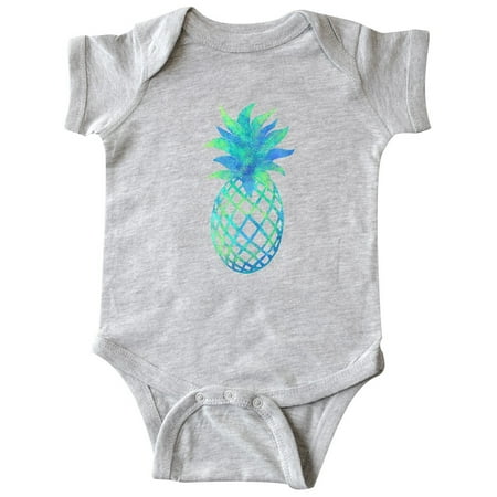 

Inktastic Blue and Green Pineapple Gift Baby Boy or Baby Girl Bodysuit