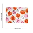 thumbnail image 2 of Halloween Rug, Fall Bathroom Decor, Halloween Pumpkin Decorations, Plush Pink and White Rug, 24X36 Inch Fuzzy Pumpkin Printed Bathroom Floor Mat, Cozy Shaggy Carpet for Bathroom,, 2 of 6