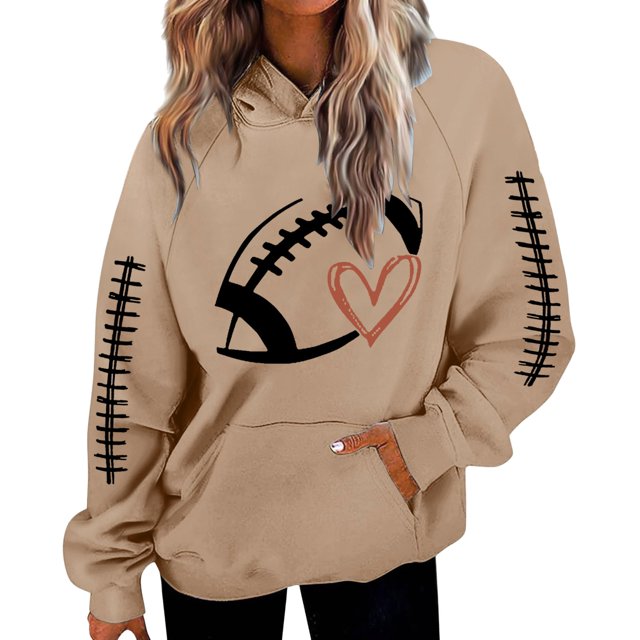 VBARHMQRT Chandail à Capuchon Rouge Femme Chandail en Molleton Décontracté pour Femmes Chandails à Capuchon Tendance Imprimé Graphique Cordon de Serrage chandail à Capuche Confortable Hauts Automne Ample Blouse à Manches Longues avec Poche