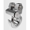 thumbnail image 1 of BOLT Locks Strattec Security Tow Hook 7039054 10000 Pound Capacity; Locking Type; For 7/8 Inch Bumper Tabs/Winches/Recovery Ropes; Silver; Aluminum; Single; Opens With Vehicle Ignition Key, 1 of 3