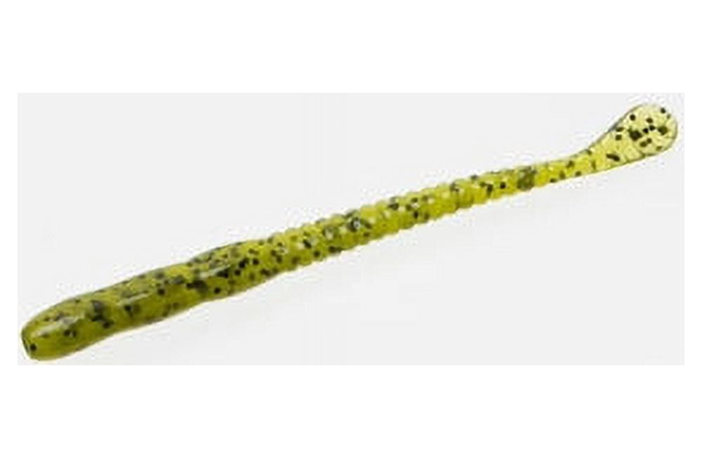 Zoom Meathead Green Pumpkin Soft Plastic Fishing Worm