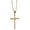 A, variant on Adjustable Chain Crosses Pendant Necklace Accessory for Men and Women Copper Versatile Fashion Accessory