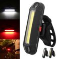 thumbnail image 2 of Luz LED trasera y delantera para bicicleta, luz trasera para bicicleta, multiusos, resistente al agua, recargable por USB, luces traseras para motocicleta, 2 of 8