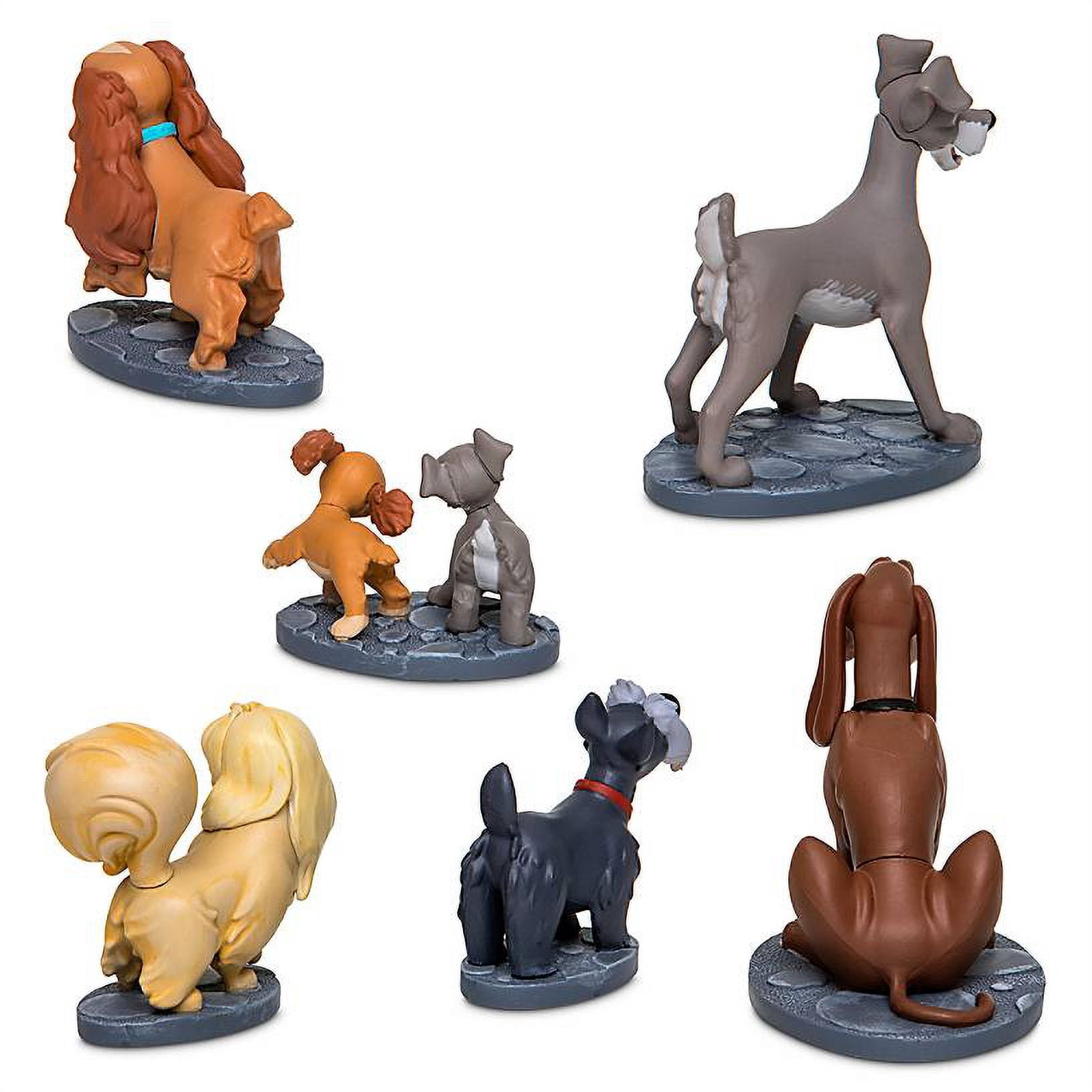Disney Lady and the Tramp Figurine Play Set New with Box - Walmart.com