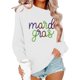 thumbnail image 5 of Mujeres de Manga Larga Tops Navidad Informal Impreso Cuello Tripulado Sudadera Invierno Acogedor, Mujeres de Manga Larga Navidad Tops, 5 of 6