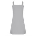 thumbnail image 5 of JINMGG Summer Dresses 2024, Dresses for Women 2024 Fashion Women Casual Comfortable Sexy Solid Color Pocket Summer Suspender Dress Gray L, 5 of 6