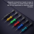 thumbnail image 2 of Mistaha Precision Screwdriver Set With Interchangeable Bits For Electronics Repair Pack Of 6, 2 of 7