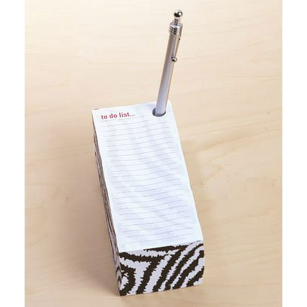 Jumbo Notepad and Pen Gift Sets Zebra