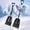 Black, variant on mfyjkho Snow Shovel for Car Retractable Winter Emergency Tool for Suv, Truck Multipurpose Outdoor Shovel Snow Cleaning Tool for Driveway Snow Removal Tools(Extends to 35 Inch)