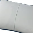 thumbnail image 6 of VCNY Home Embroidered 3-Piece Blue Pick Stitch Microfiber Quilt Set, Full/Queen, 6 of 6