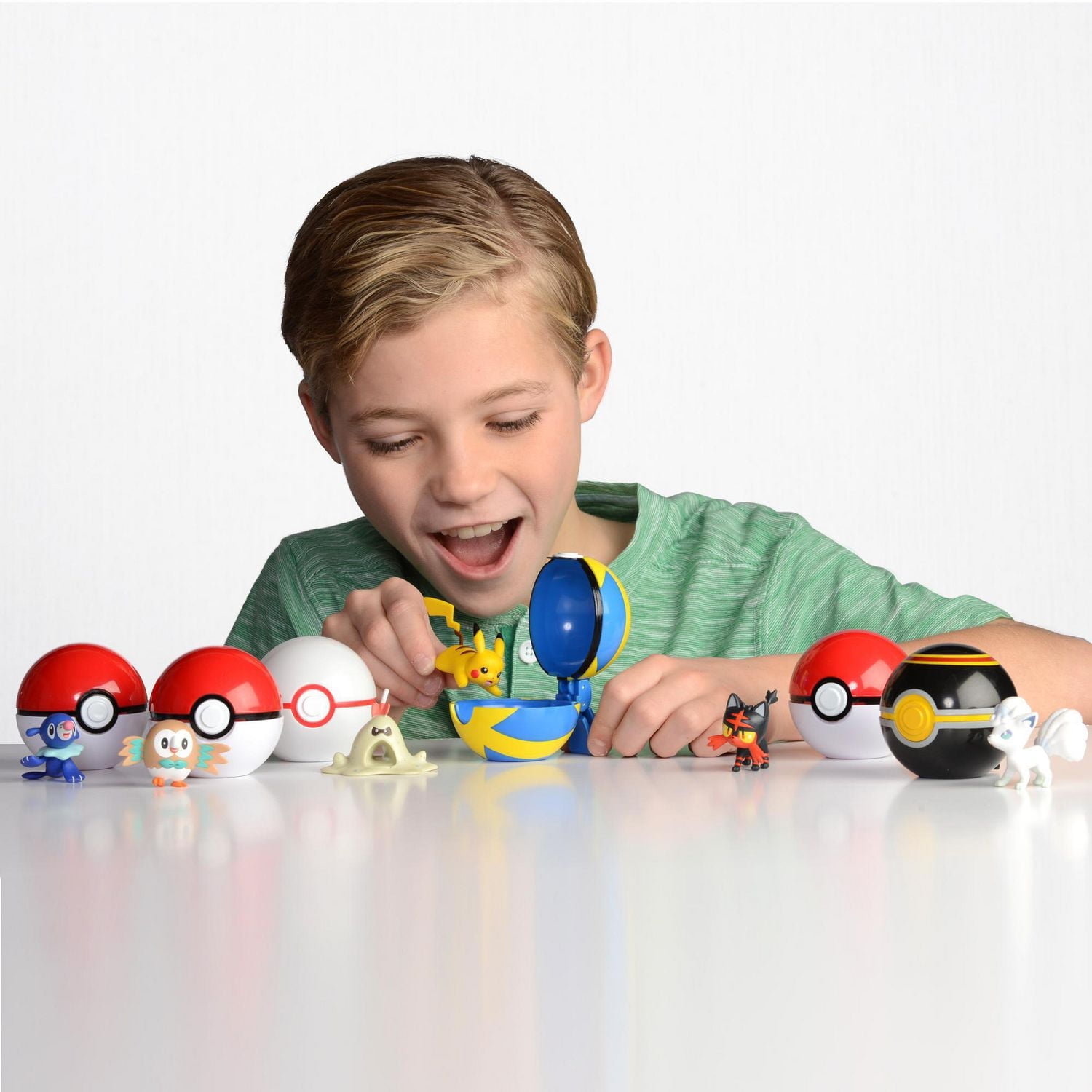 Pokémon Clip 'N' Go W2 - Popplio + Poké Ball