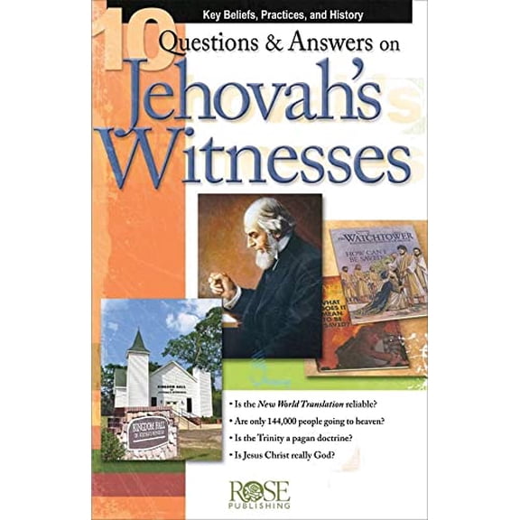 Pre-Owned 10 Questions & Answers on Jehovah's Witnesses pamphlet: Key Beliefs, Practices, and History (Unknown) 1596361204 9781596361201
