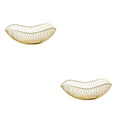 thumbnail image 1 of Destyer Multifunctional Fruit Basket Sturdy And Durable Wide Application Exquisite Appearance Made gold Oblique small 2Set, 1 of 6